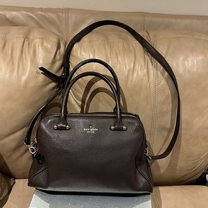 Kate Spade Dark Brown Leather Bag